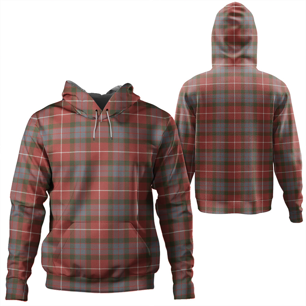 Fraser Red Ancient Tartan Classic Hoodie