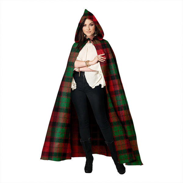 Fraser of Altyre Ancient Clan Badge Tartan Hooded Cloak