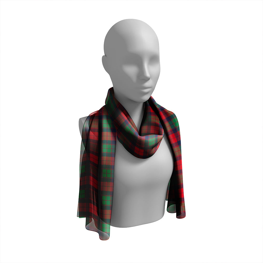 Fraser of Altyre Modern Tartan Classic Silk Habotai Long Scarf