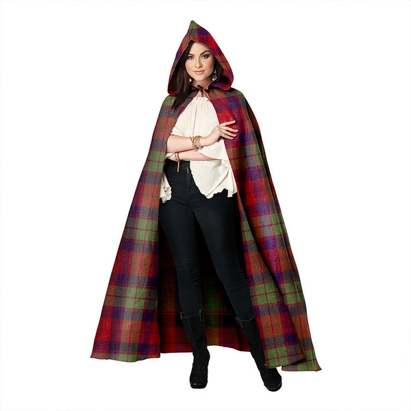 Fraser of Altyre Weathered Clan Badge Tartan Hooded Cloak