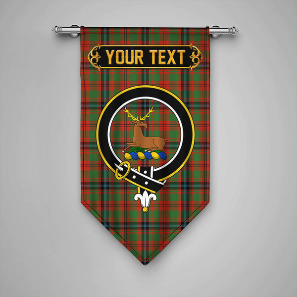 Fulton 1999 Ancient Clan Badge Tartan Gonfalon Personalize