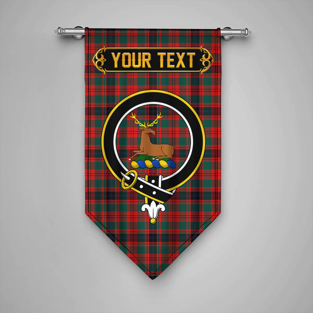 Fulton 1999 Modern Clan Badge Tartan Gonfalon Personalize