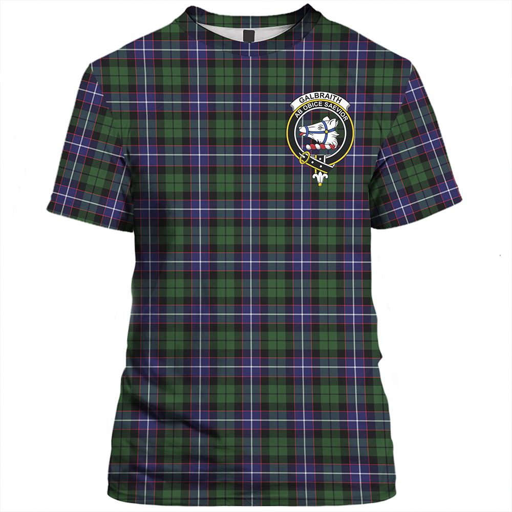 Galbraith Modern Tartan Classic Crest T-Shirt