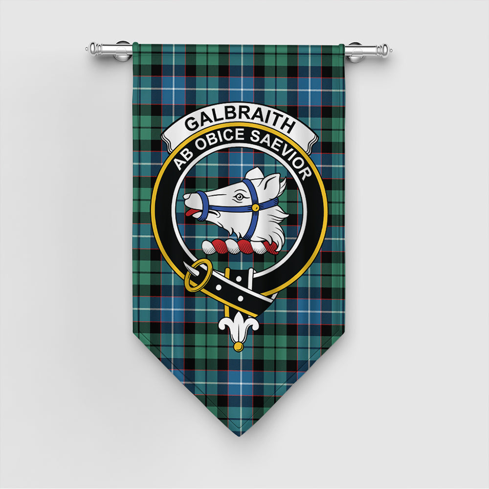 Galbraith Ancient Tartan Classic Crest Gonfalon