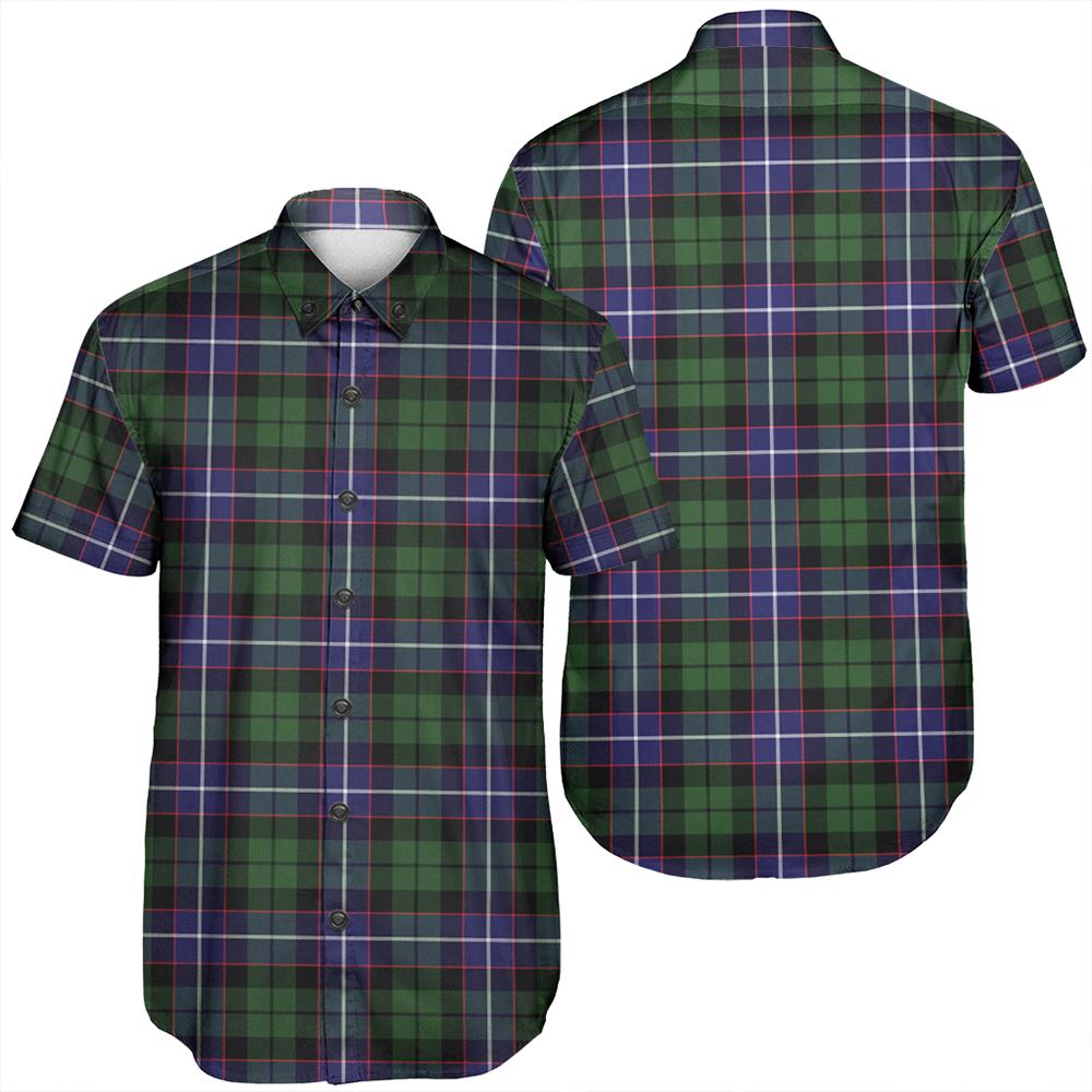 Galbraith Modern Tartan Classic Short Sleeve Shirt