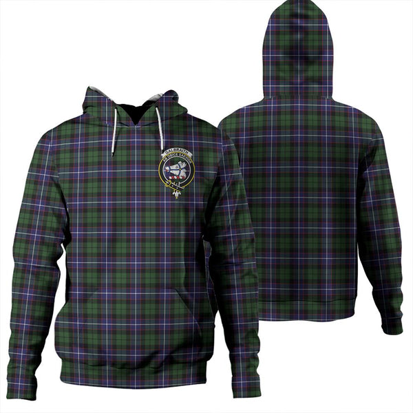 Galbraith Modern Tartan Classic Crest Hoodie