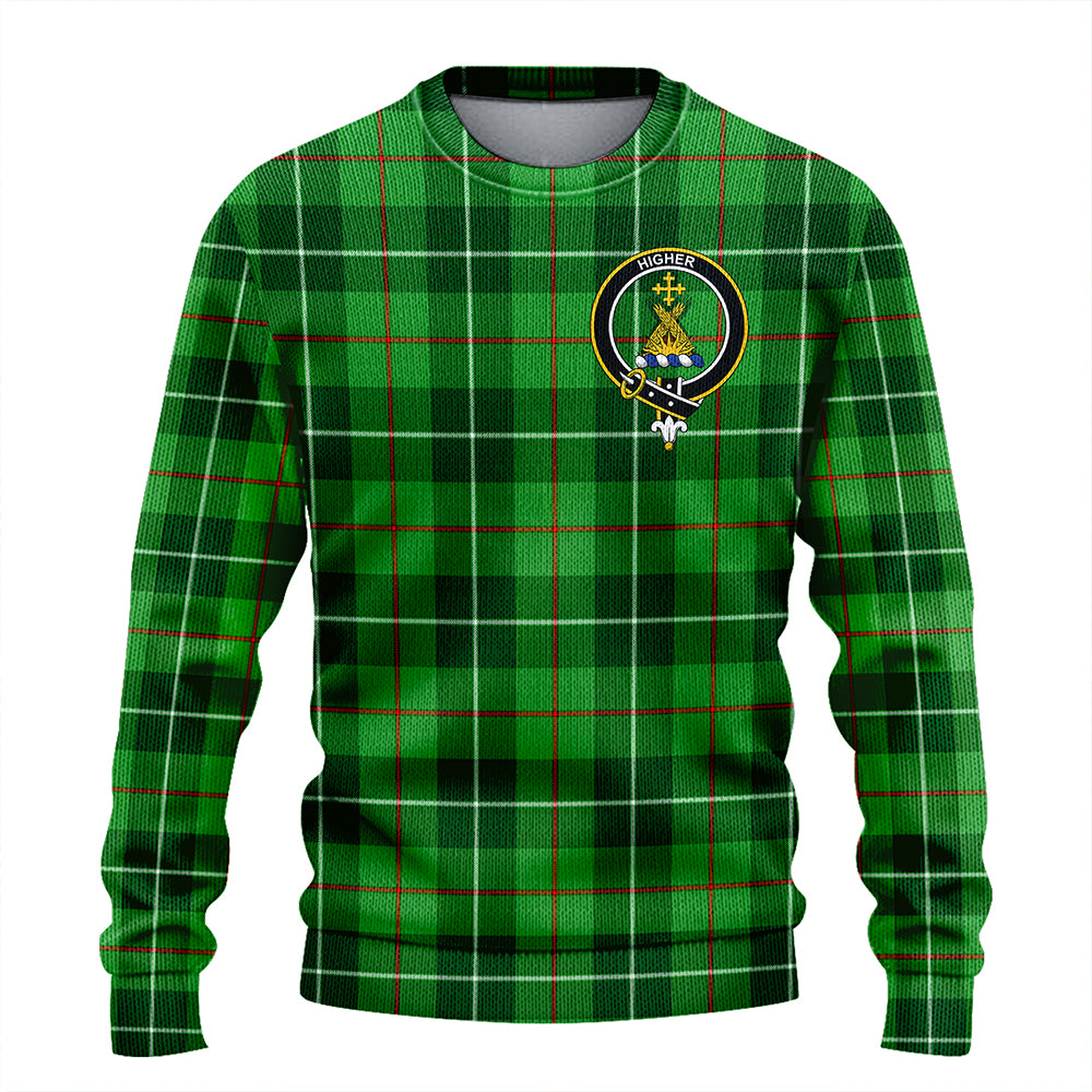 Galloway District Clan Badge Tartan Knitted Sweater