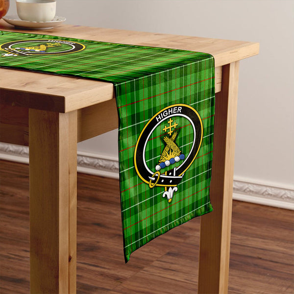 Galloway District Clan Badge Tartan Table Runner