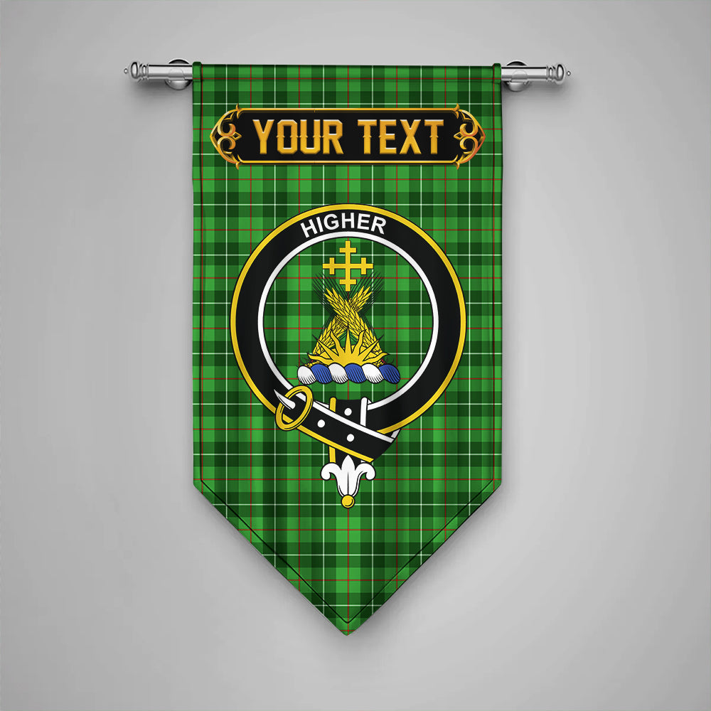 Galloway District Clan Badge Tartan Gonfalon Personalize