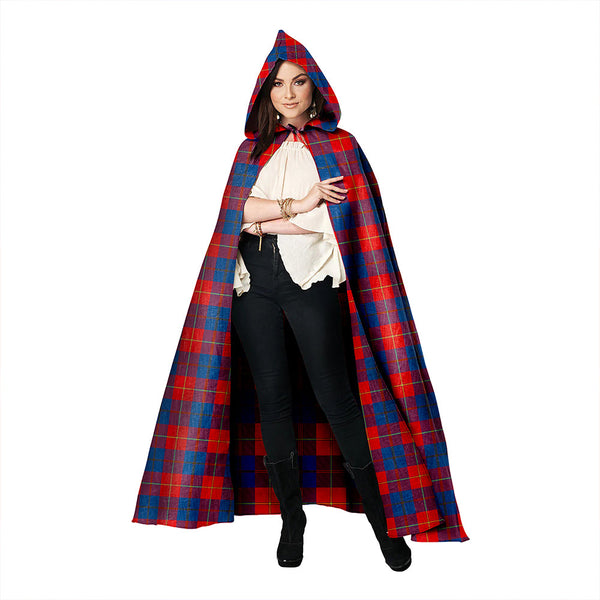 Galloway Red Clan Badge Tartan Hooded Cloak