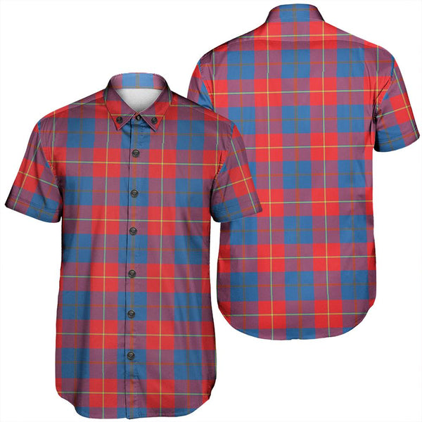 Galloway Red Tartan Classic Short Sleeve Shirt