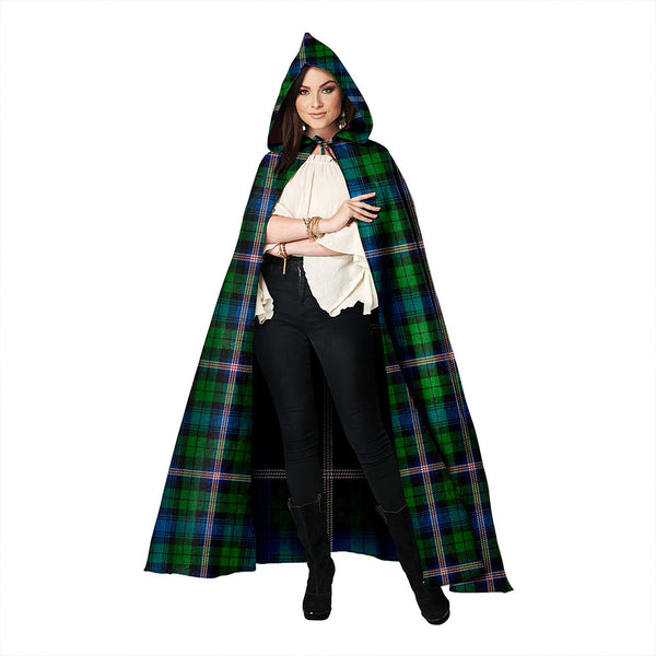 Gammell Ancient Clan Badge Tartan Hooded Cloak