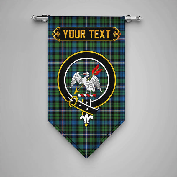 Gammell Ancient Clan Badge Tartan Gonfalon Personalize