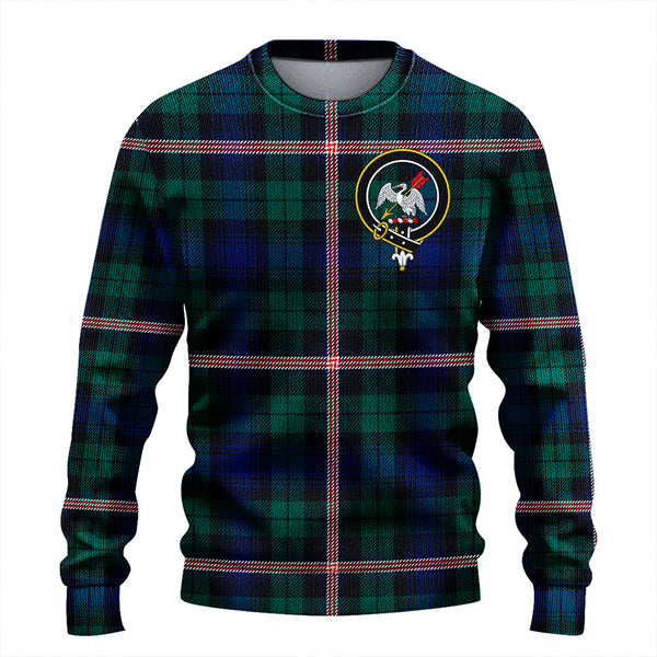 Gammell Modern Clan Badge Tartan Knitted Sweater