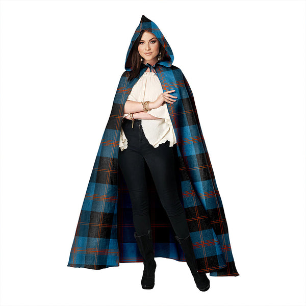 Garden Clan Badge Tartan Hooded Cloak