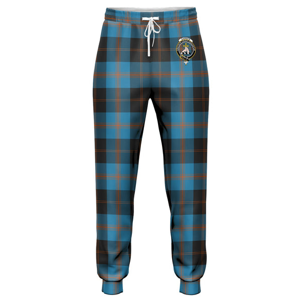 Garden Clan Badge Tartan Jogger Pants