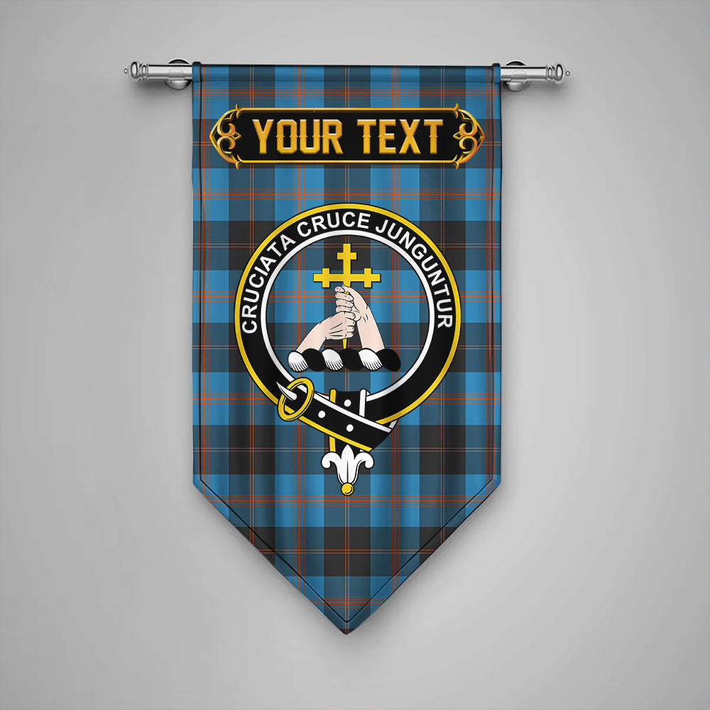 Garden Clan Badge Tartan Gonfalon Personalize