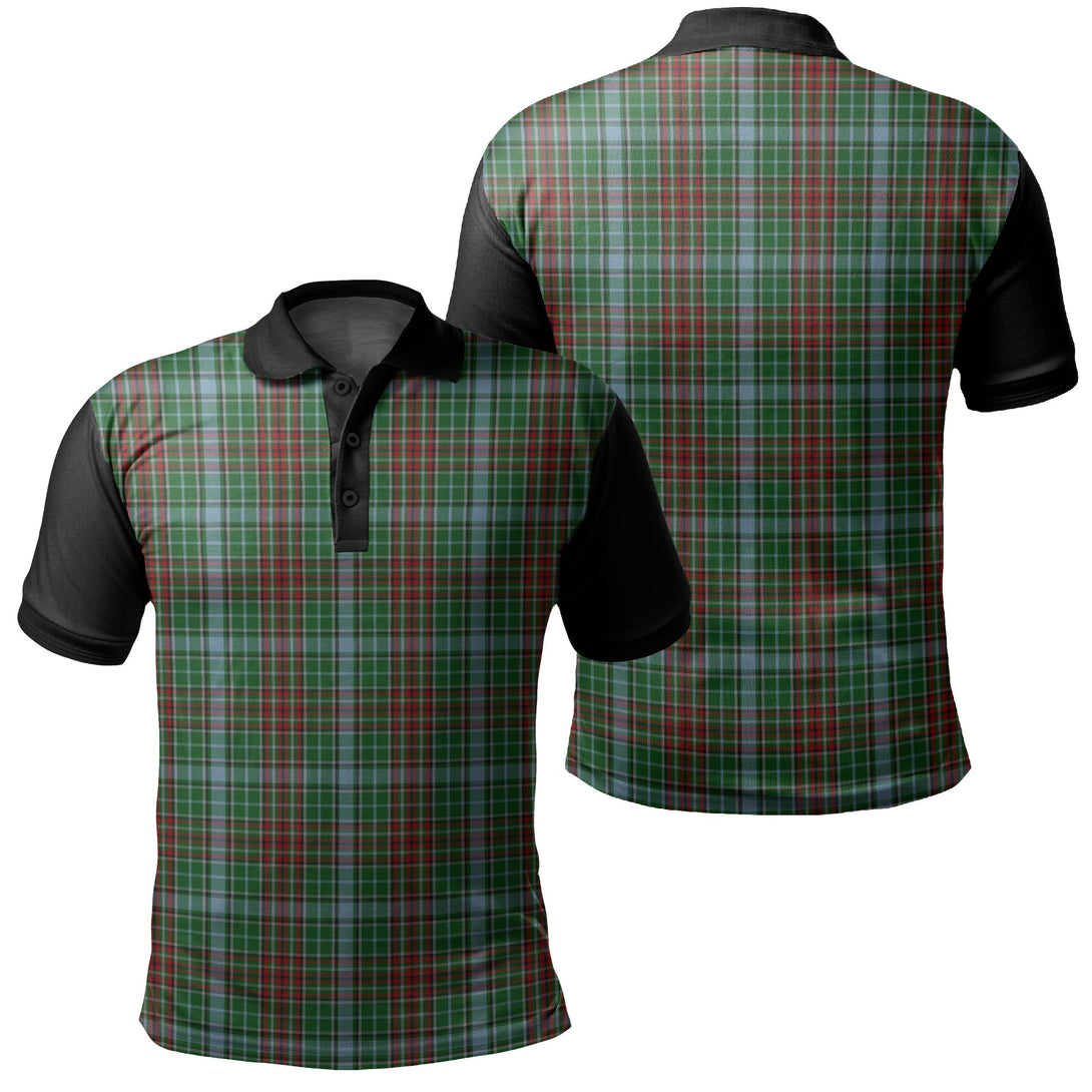 Gayre Tartan Classic Polo Shirt Black Neck 1 Style