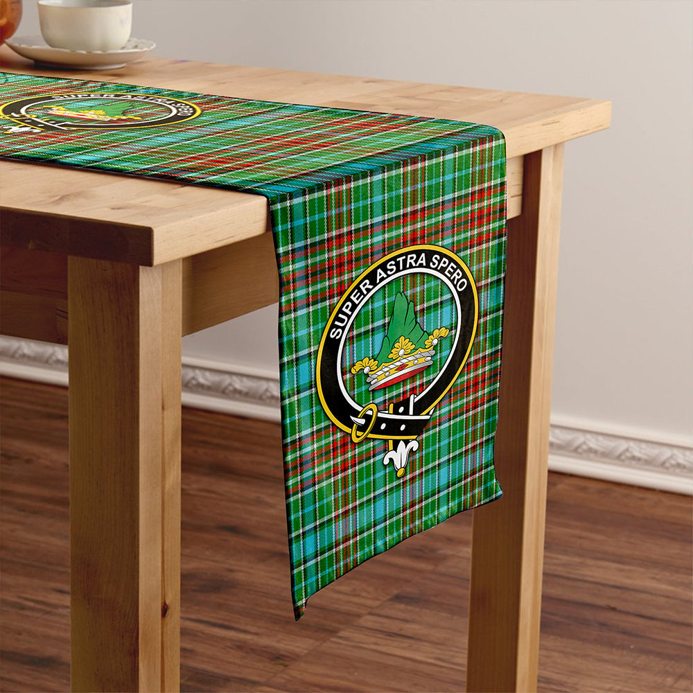 Gayre Modern Clan Badge Tartan Table Runner