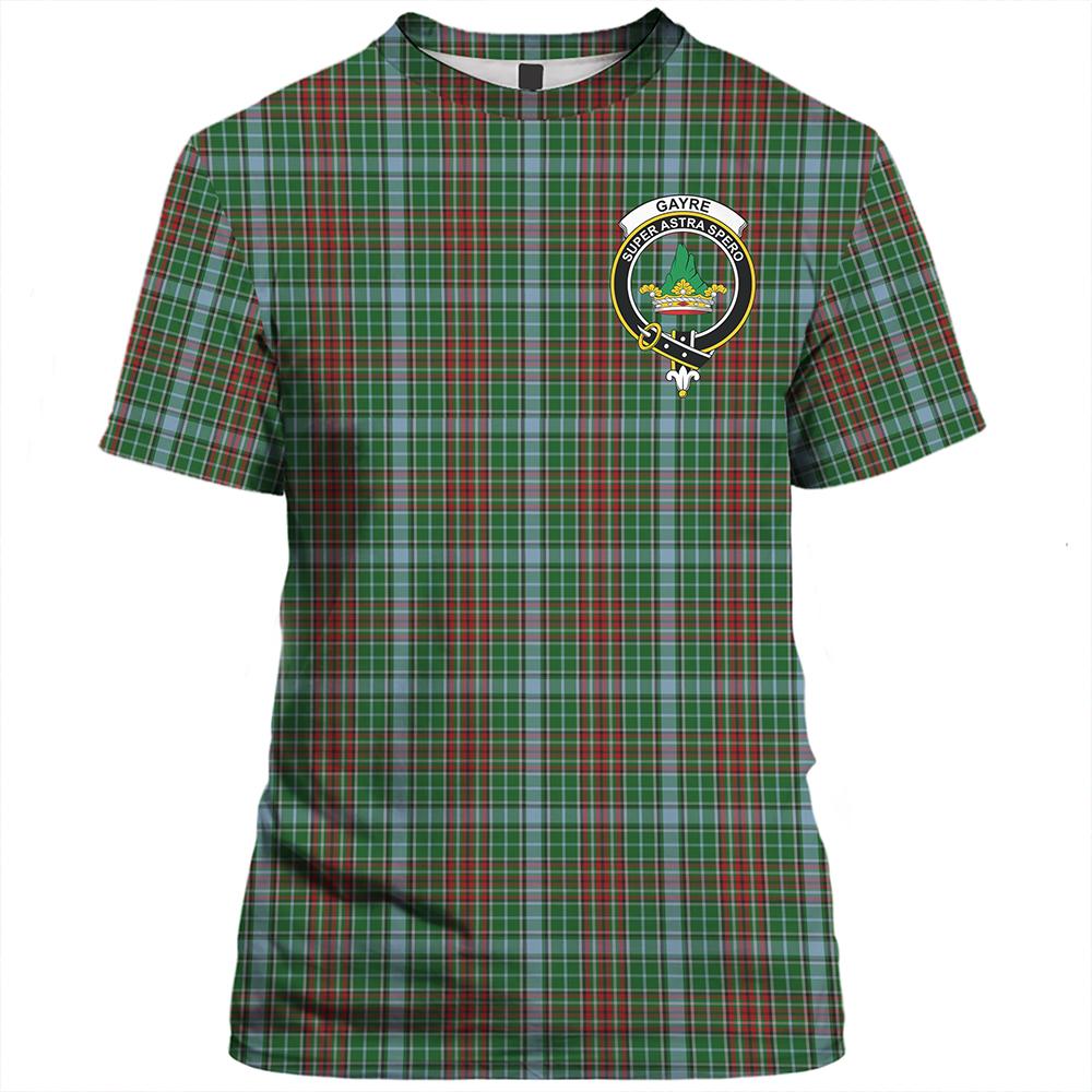 Gayre Tartan Classic Crest T-Shirt