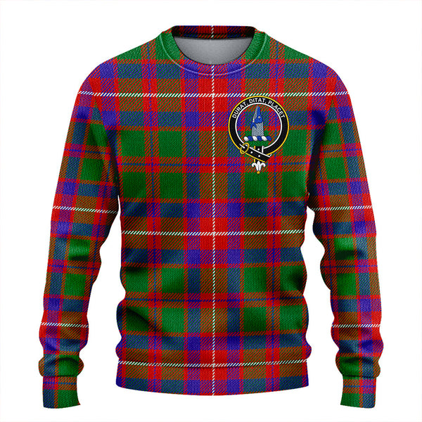 Geddes Ancient Clan Badge Tartan Knitted Sweater