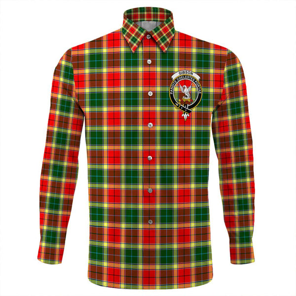 Gibbs Tartan Classic Crest Long Sleeve Button Shirt