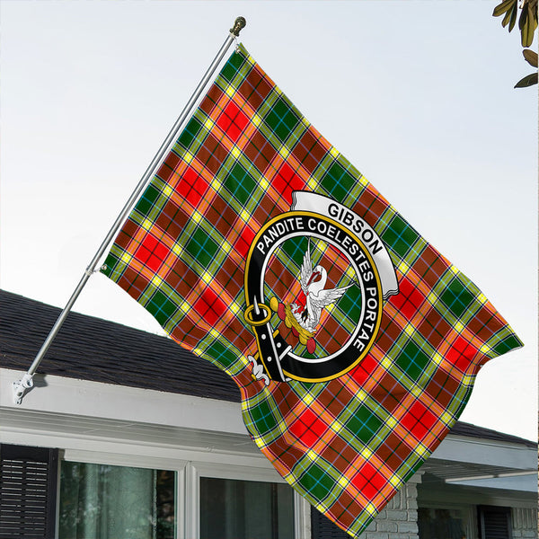 Gibbs Classic Crest House Flag