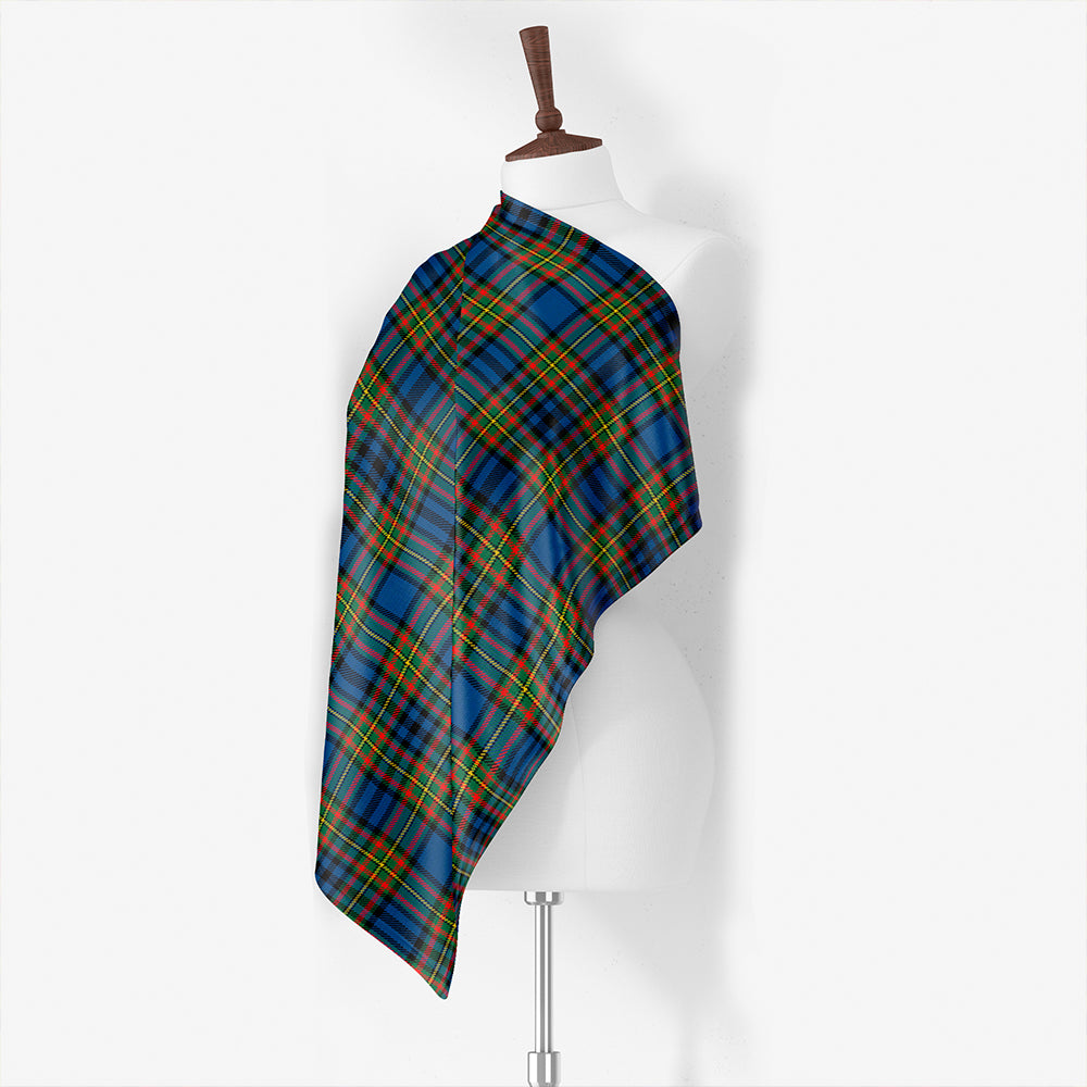 Gillies Ancient Tartan Classic Silk Habotai Square Scarf