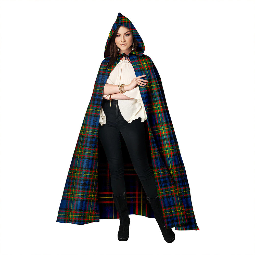 Gillies Modern Clan Badge Tartan Hooded Cloak