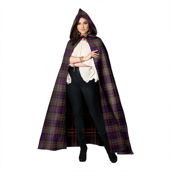 Gillies Weathered Clan Badge Tartan Hooded Cloak