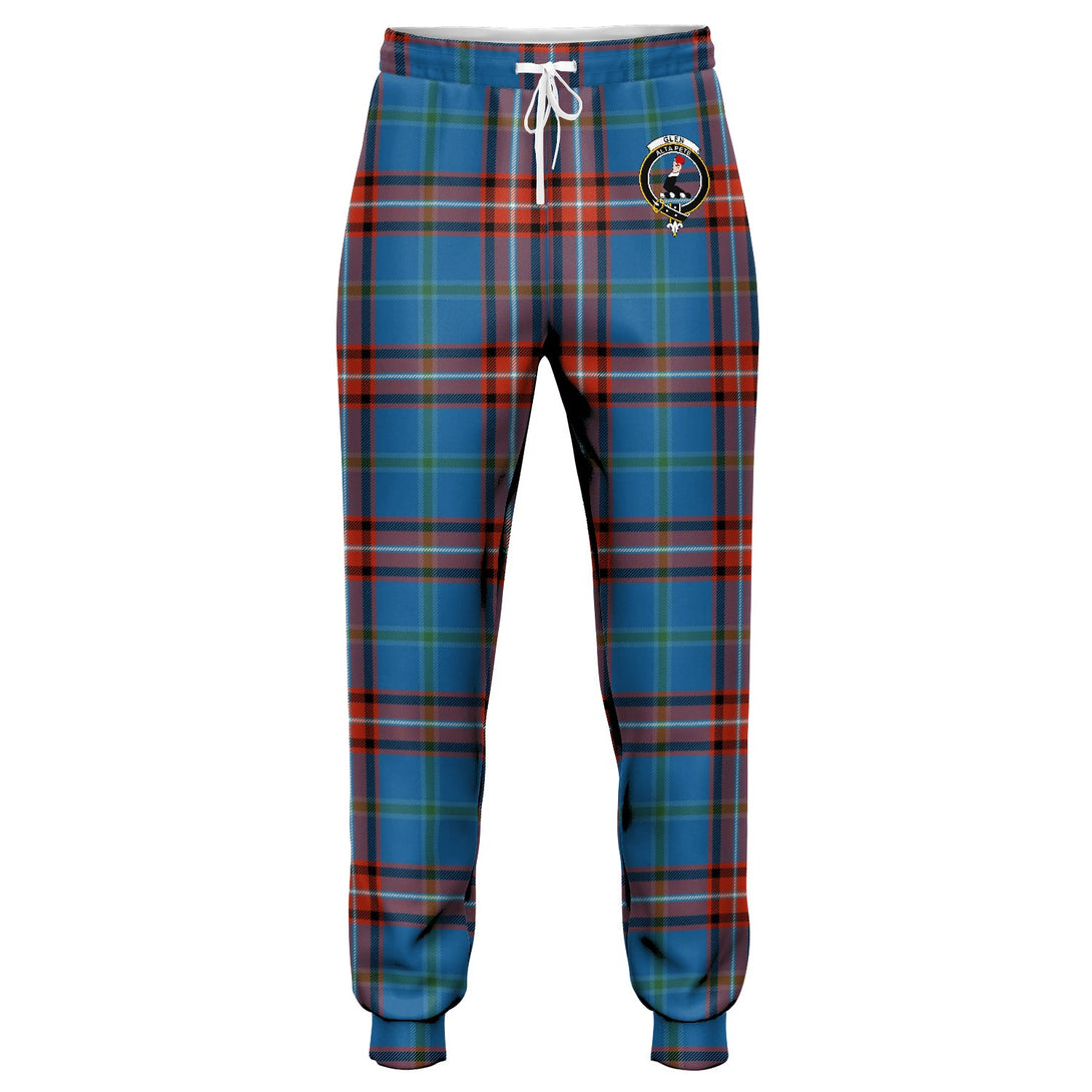 Glenn Ancient Clan Badge Tartan Jogger Pants