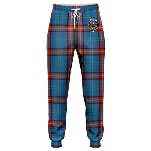 Glenn Ancient Clan Badge Tartan Jogger Pants