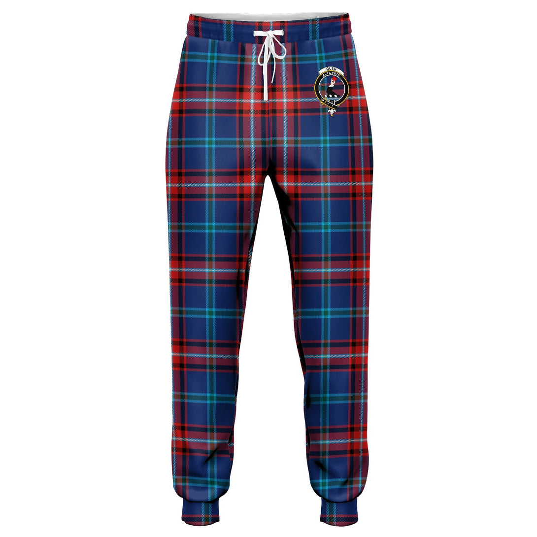 Glenn Modern Clan Badge Tartan Jogger Pants