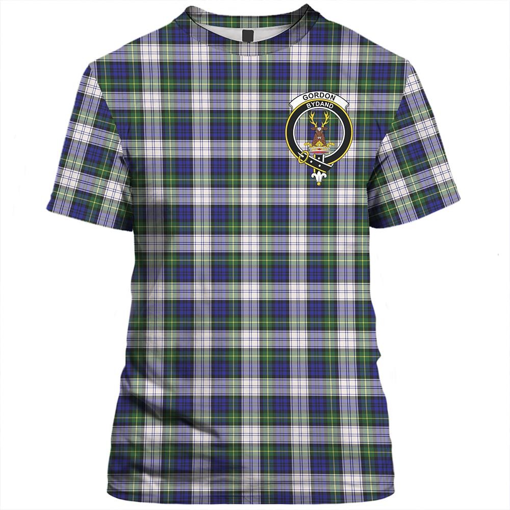 Gordon Dress Modern Tartan Classic Crest T-Shirt