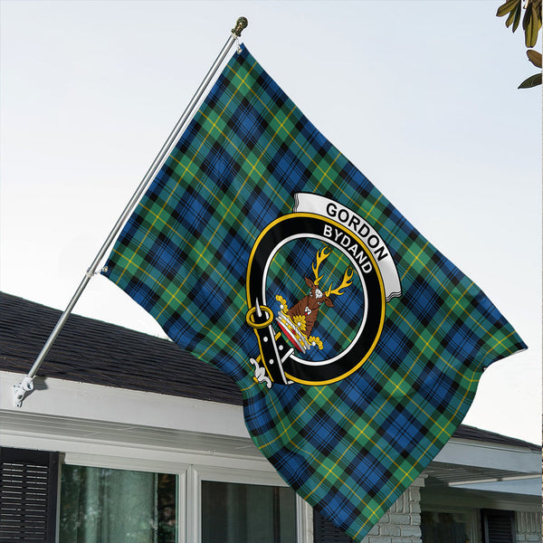 Gordon Ancient Classic Crest House Flag