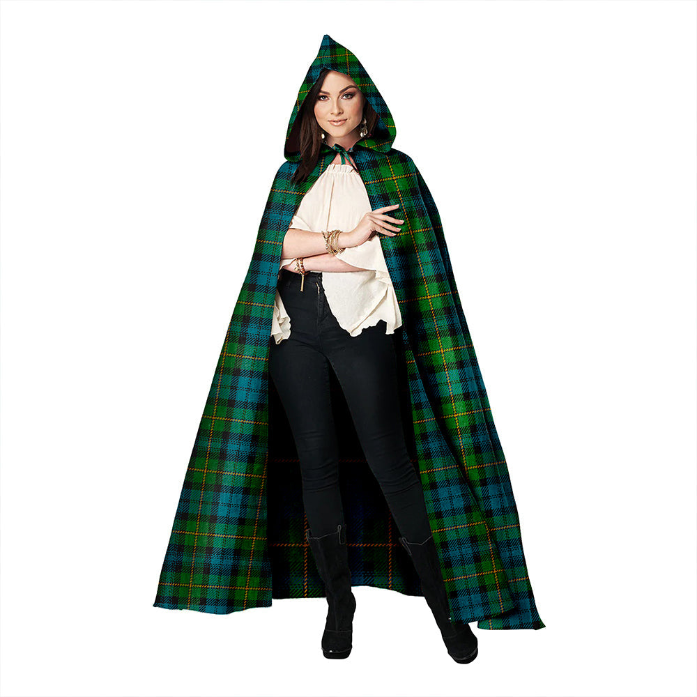 Gordon Ancient Clan Badge Tartan Hooded Cloak