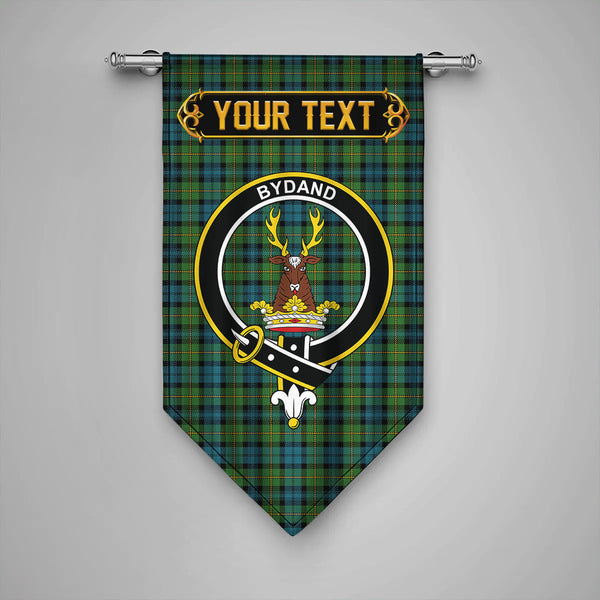 Gordon Ancient Clan Badge Tartan Gonfalon Personalize