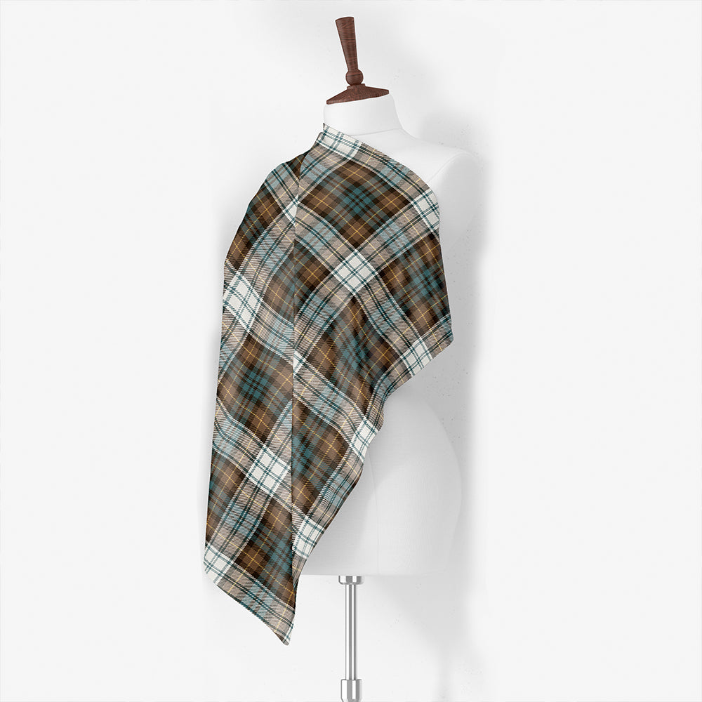 Gordon Dress #2 Modern Tartan Classic Silk Habotai Square Scarf