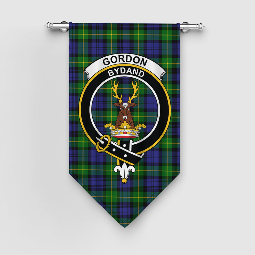 Gordon Modern Tartan Classic Crest Gonfalon