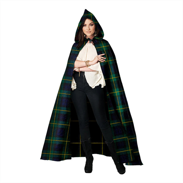 Gordon Modern Clan Badge Tartan Hooded Cloak