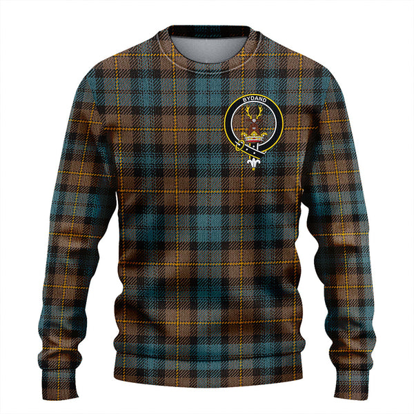 Gordon Weathered Clan Badge Tartan Knitted Sweater