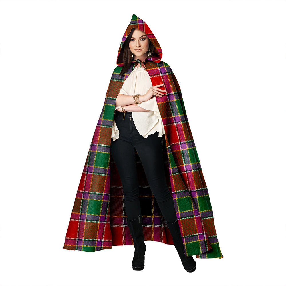 Gordon of Abergeldie Ancient Clan Badge Tartan Hooded Cloak