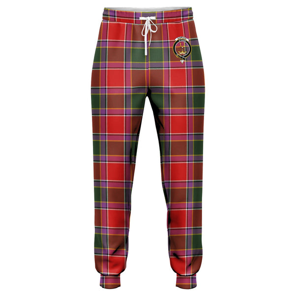 Gordon of Abergeldie Modern Clan Badge Tartan Jogger Pants