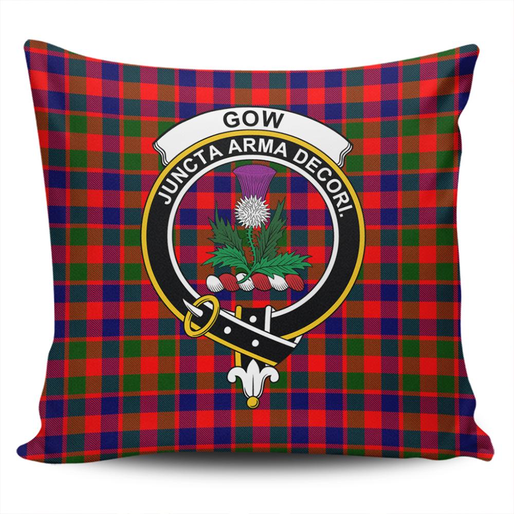 Gow Modern Tartan Classic Crest Pillow Cover