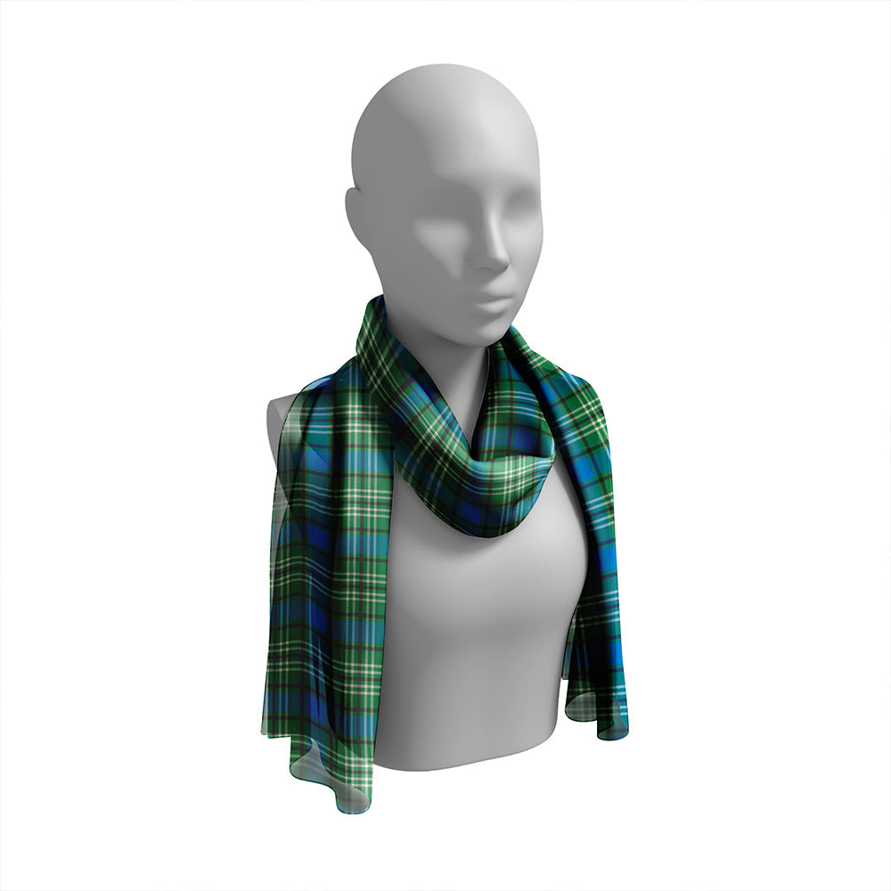 Graden Ancient Tartan Classic Silk Habotai Long Scarf