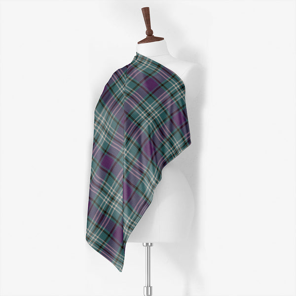 Gordon Red (1819) (Gordon Old Huntly) Weathered Tartan Classic Silk Habotai Square Scarf