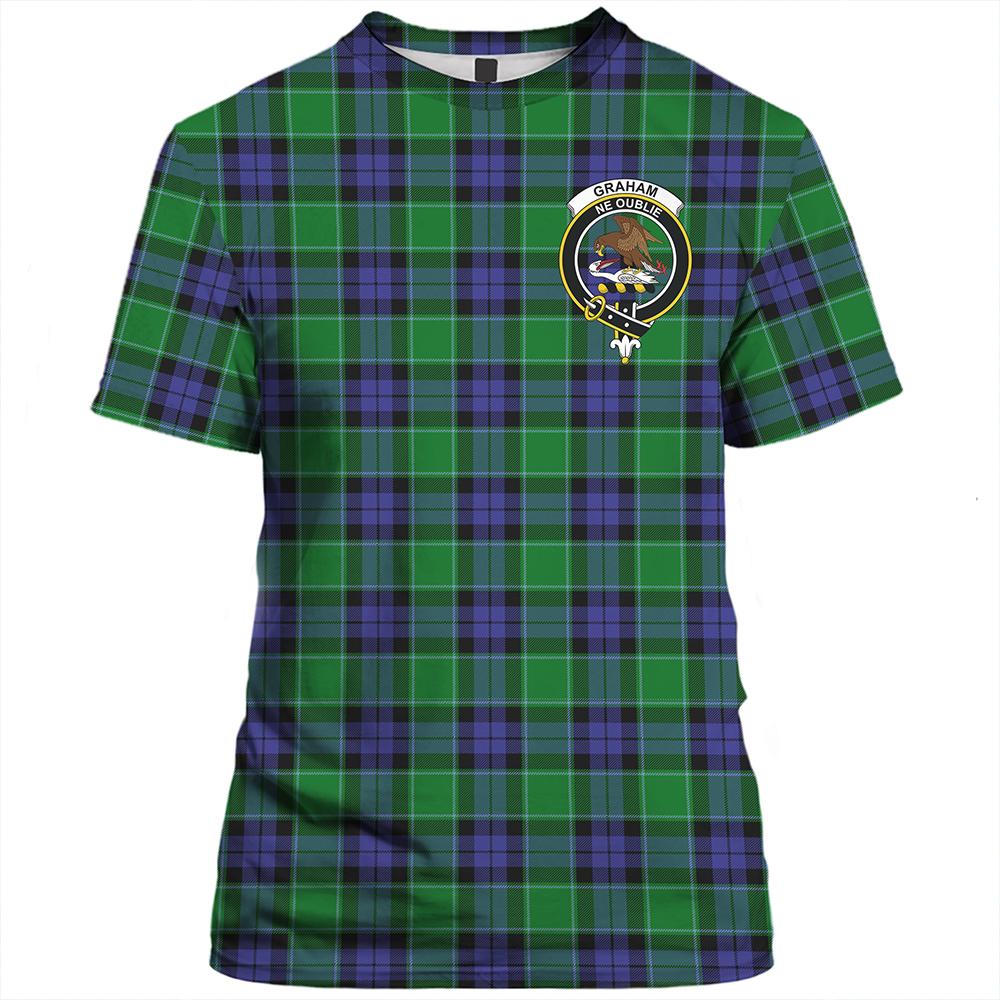 Graham of Menteith Modern Tartan Classic Crest T-Shirt