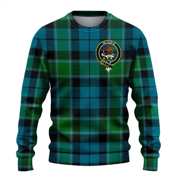 Graham of Menteith Ancient Clan Badge Tartan Knitted Sweater