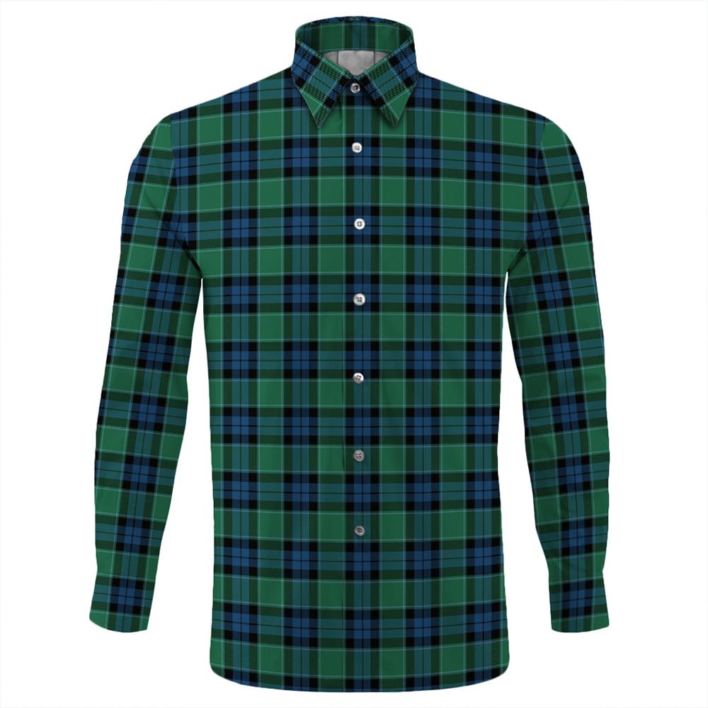 Graham of Menteith Ancient Tartan Classic Long Sleeve Button Shirt