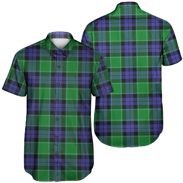 Graham of Menteith Modern Tartan Classic Short Sleeve Shirt